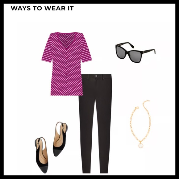 NWOT Talbots Flawless Slim Ankle Black Jeans - Picture 6 of 7